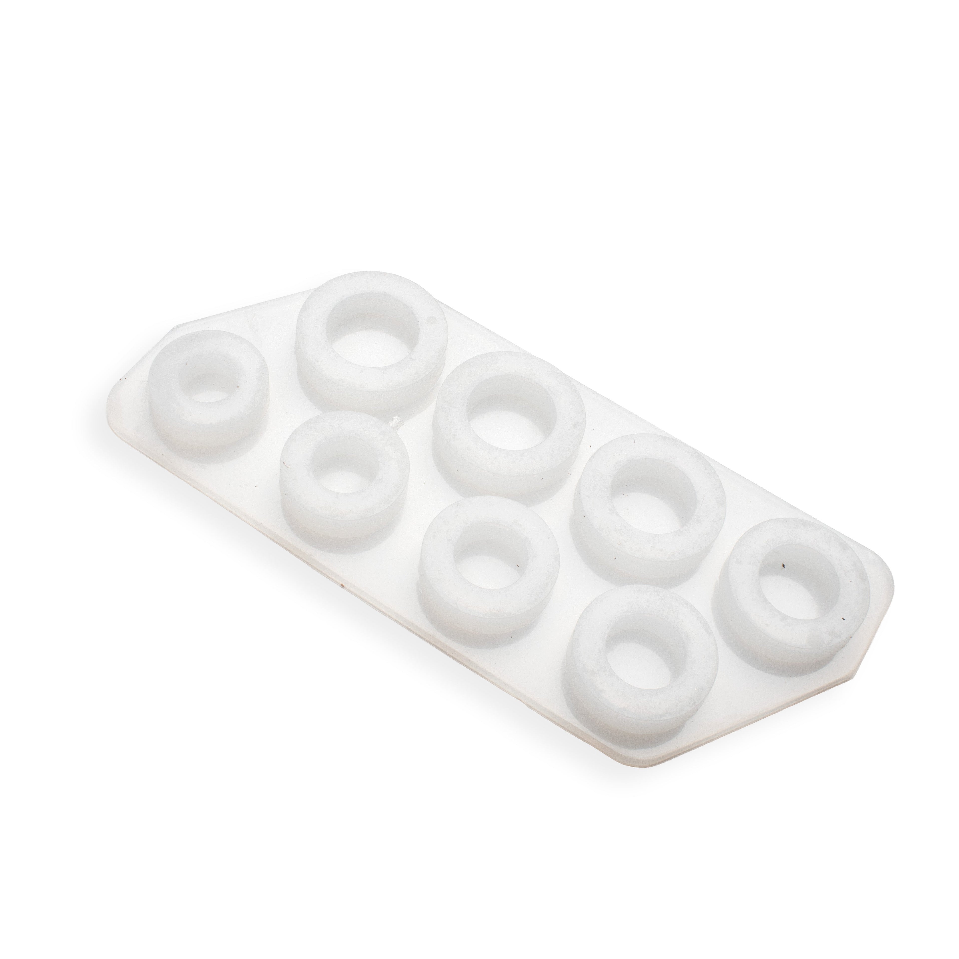 Silicone Mould Finger Ring 8 Cavity 1pc