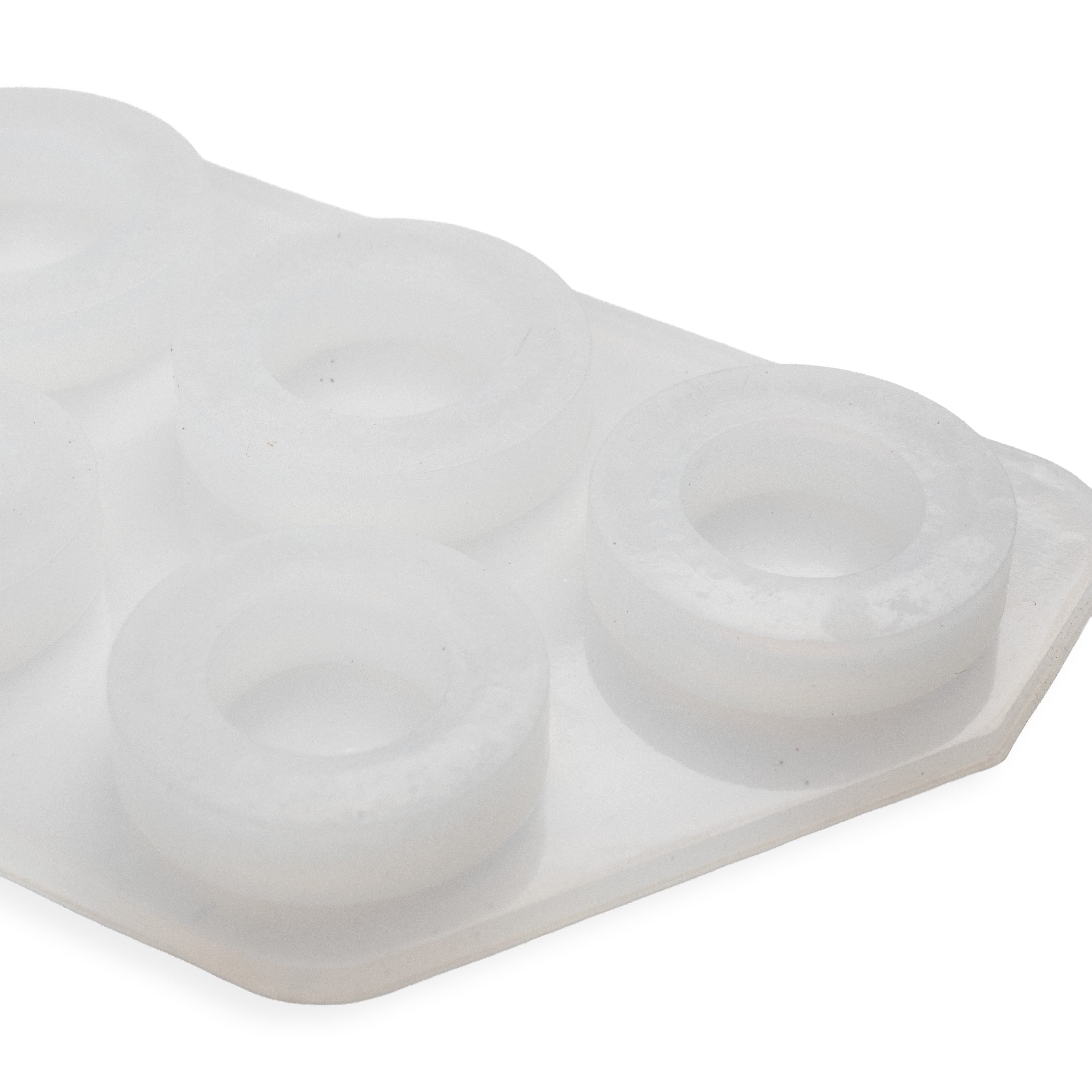 Silicone Mould Finger Ring 8 Cavity 1pc