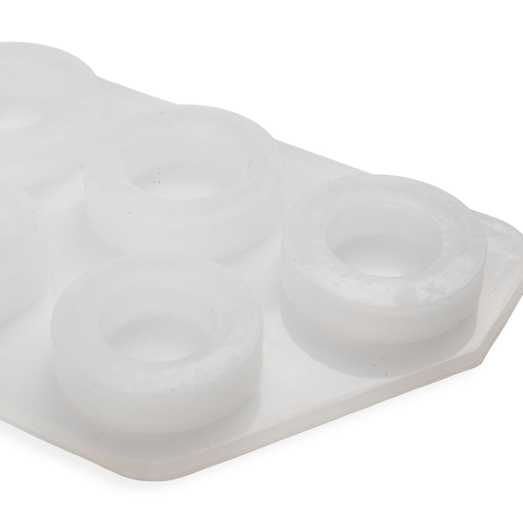 Silicone Mould Finger Ring 8 Cavity 1pc