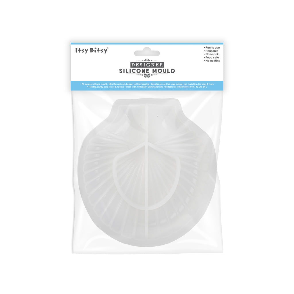 Silicone Mould Sea shell dish 1pc