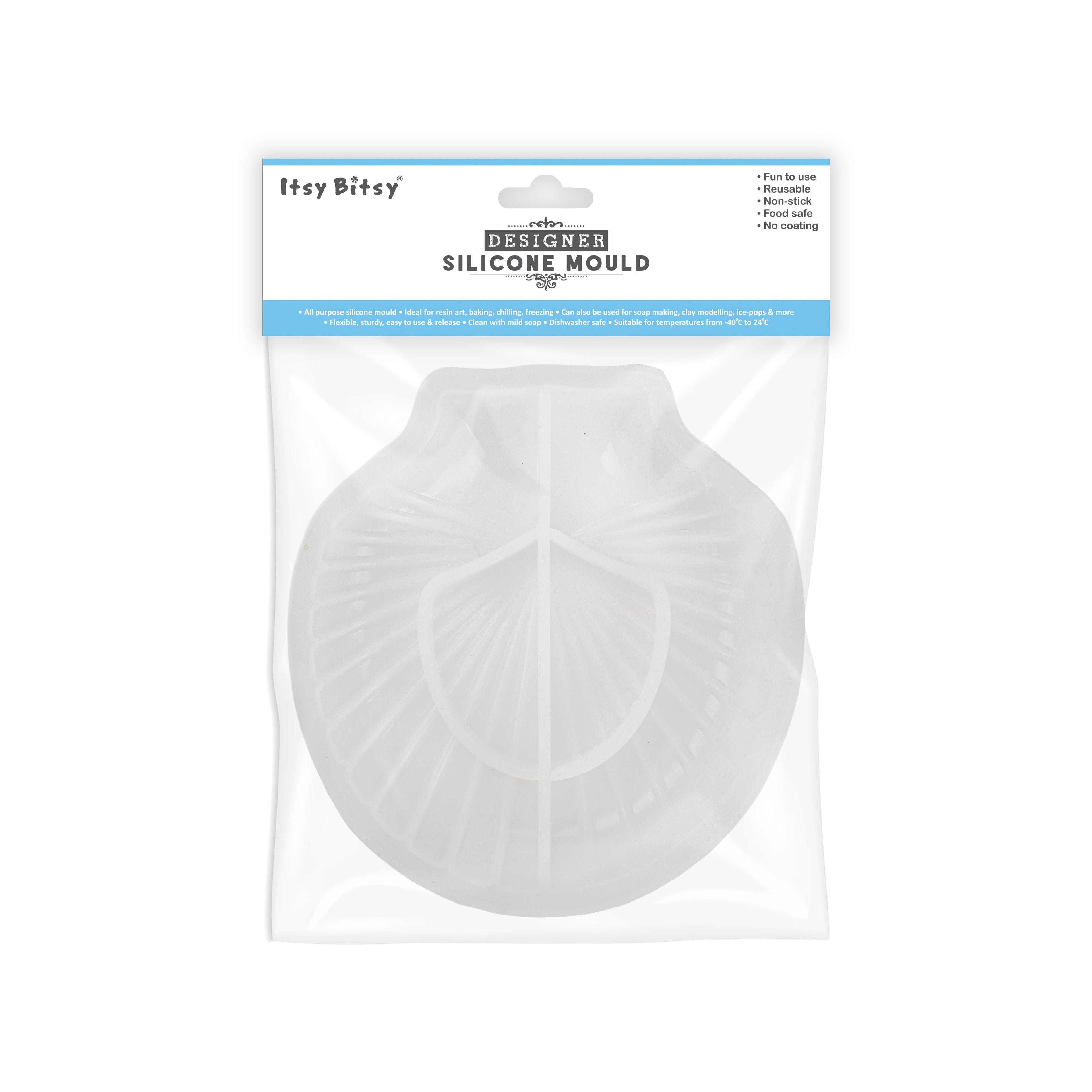 Silicone Mould Sea shell dish 1pc