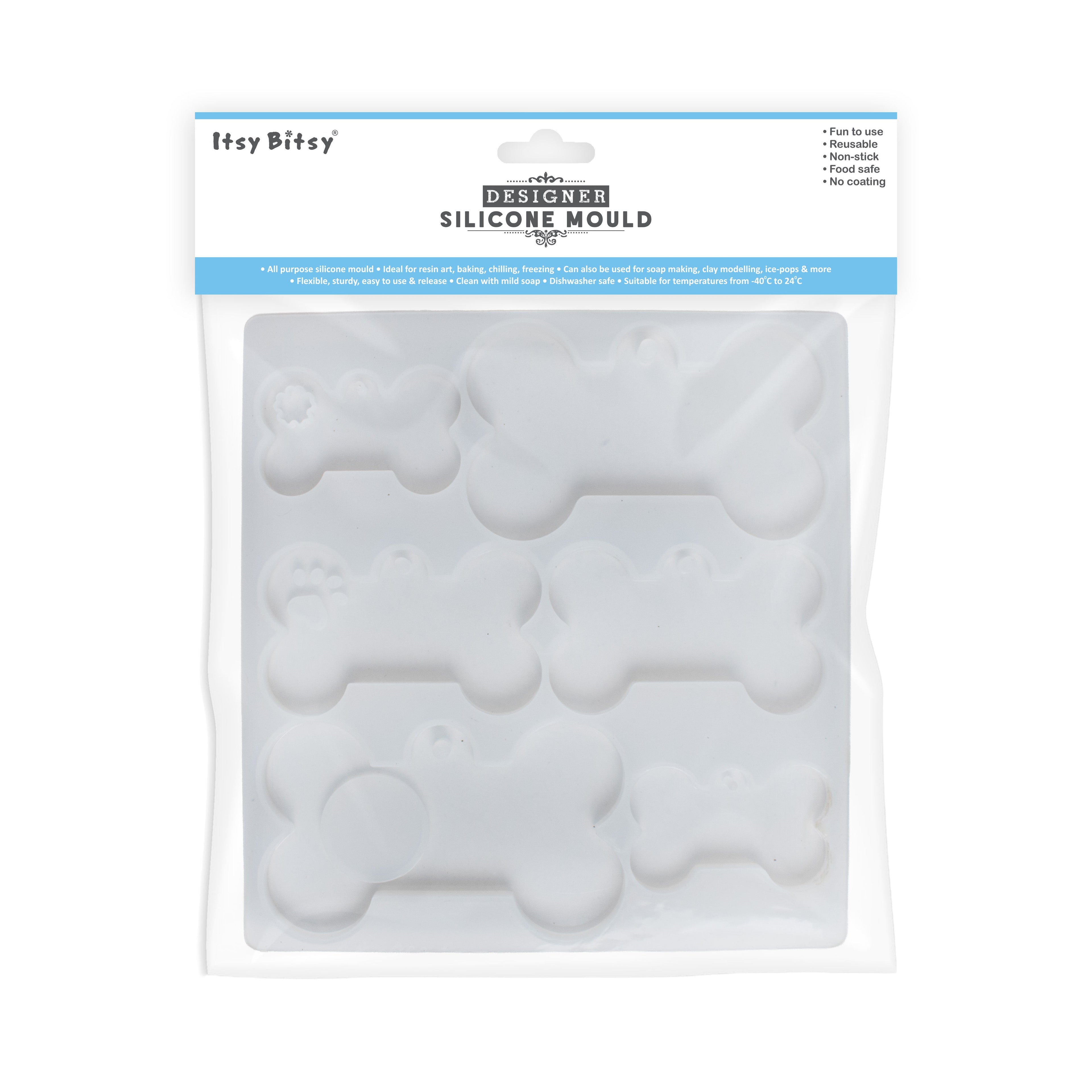 Silicone Mould Dog Tag 19.50 X 20.50 cm 1pc