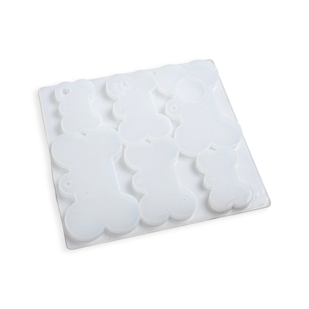 Silicone Mould Dog Tag 19.50 X 20.50 cm 1pc
