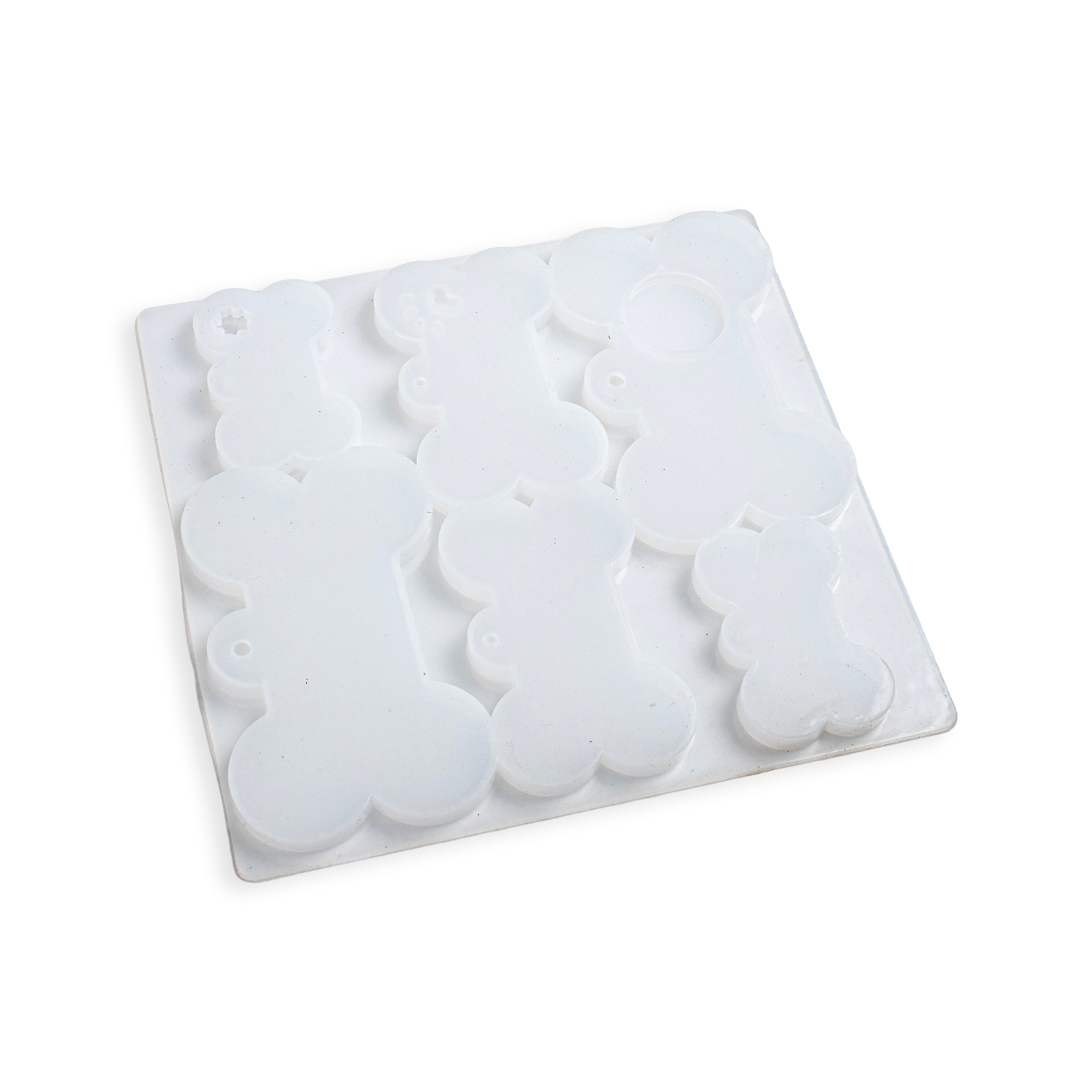 Silicone Mould Dog Tag 19.50 X 20.50 cm 1pc