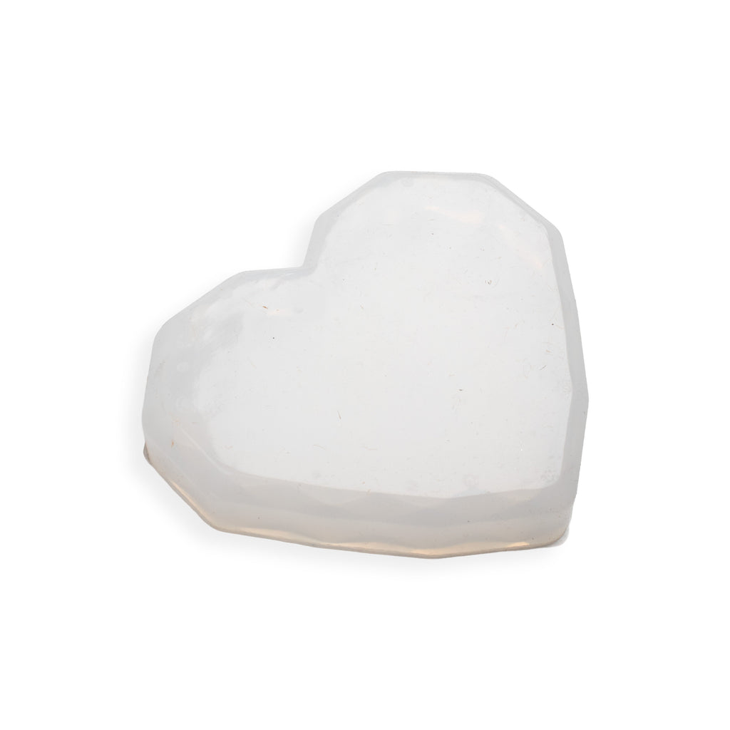Silicone Mould Heart Wavy Edge 3Inch X D10mm 1pc