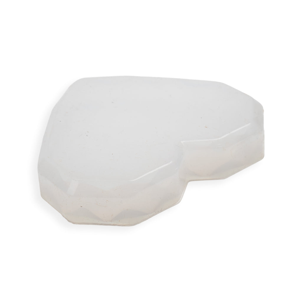 Silicone Mould Heart Wavy Edge 3Inch X D10mm 1pc