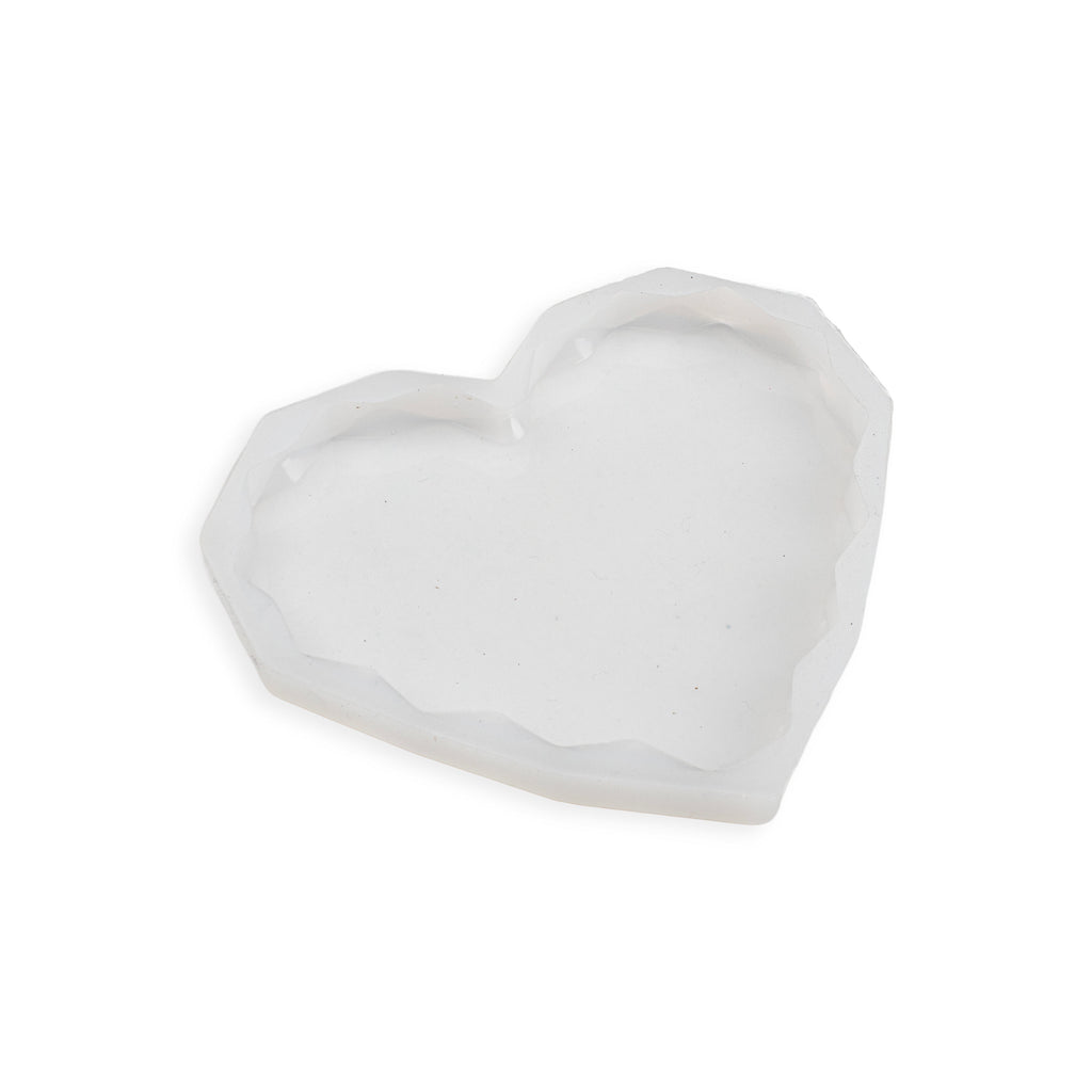 Silicone Mould Heart Wavy Edge 5Inch X D12mm 1pc