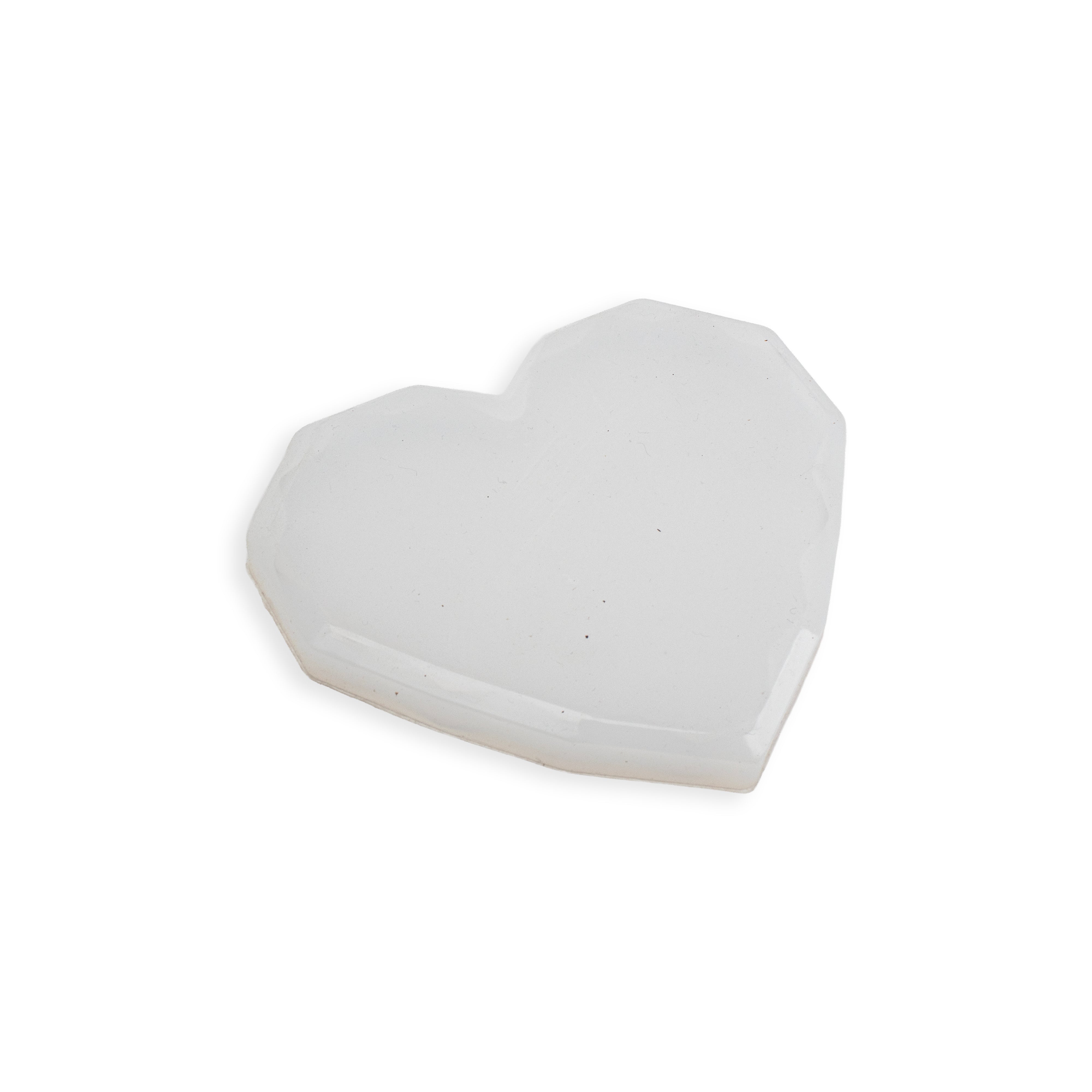 Silicone Mould Heart Wavy Edge 5Inch X D12mm 1pc
