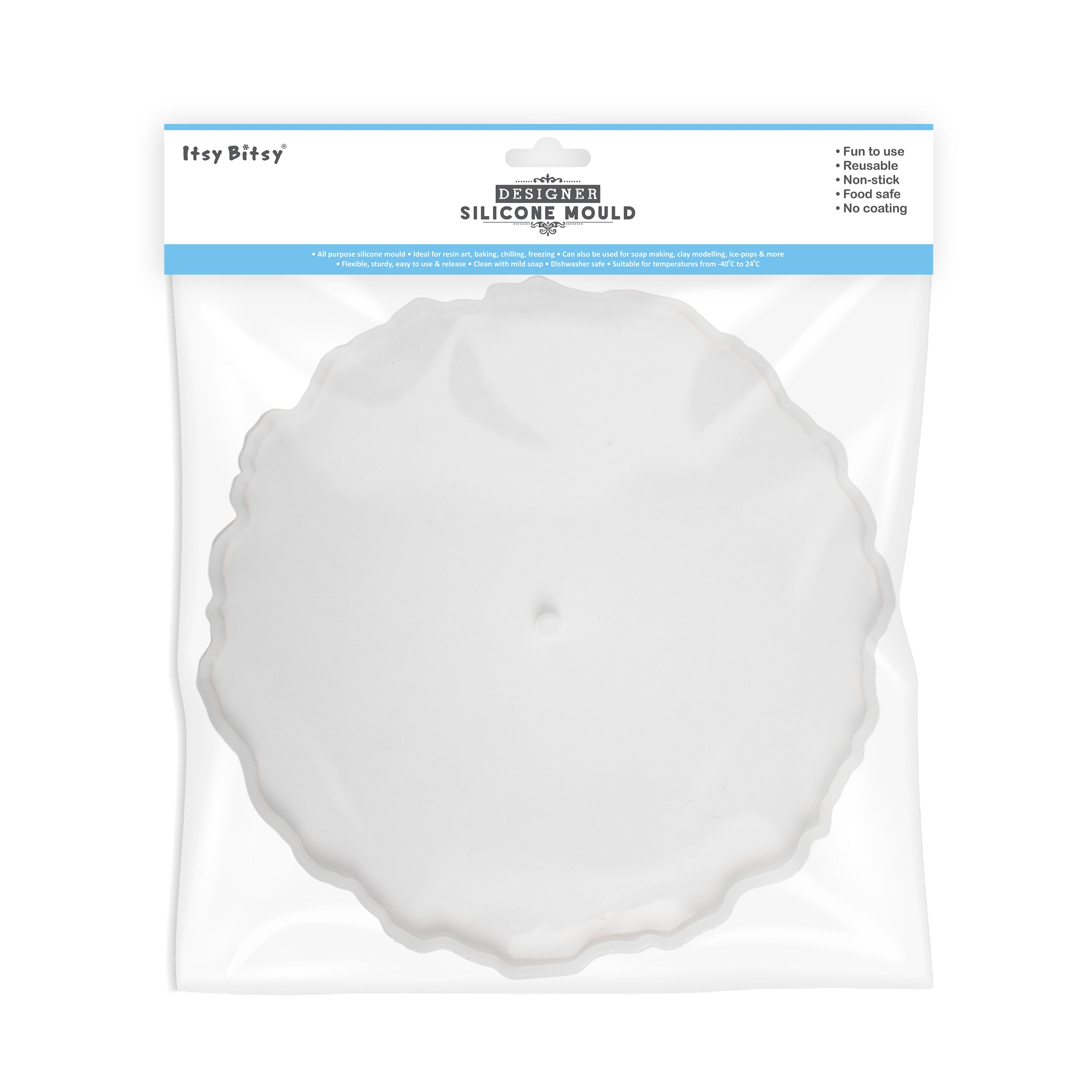 Silicone Mould clock 9.5Inch X D10mm 1pc