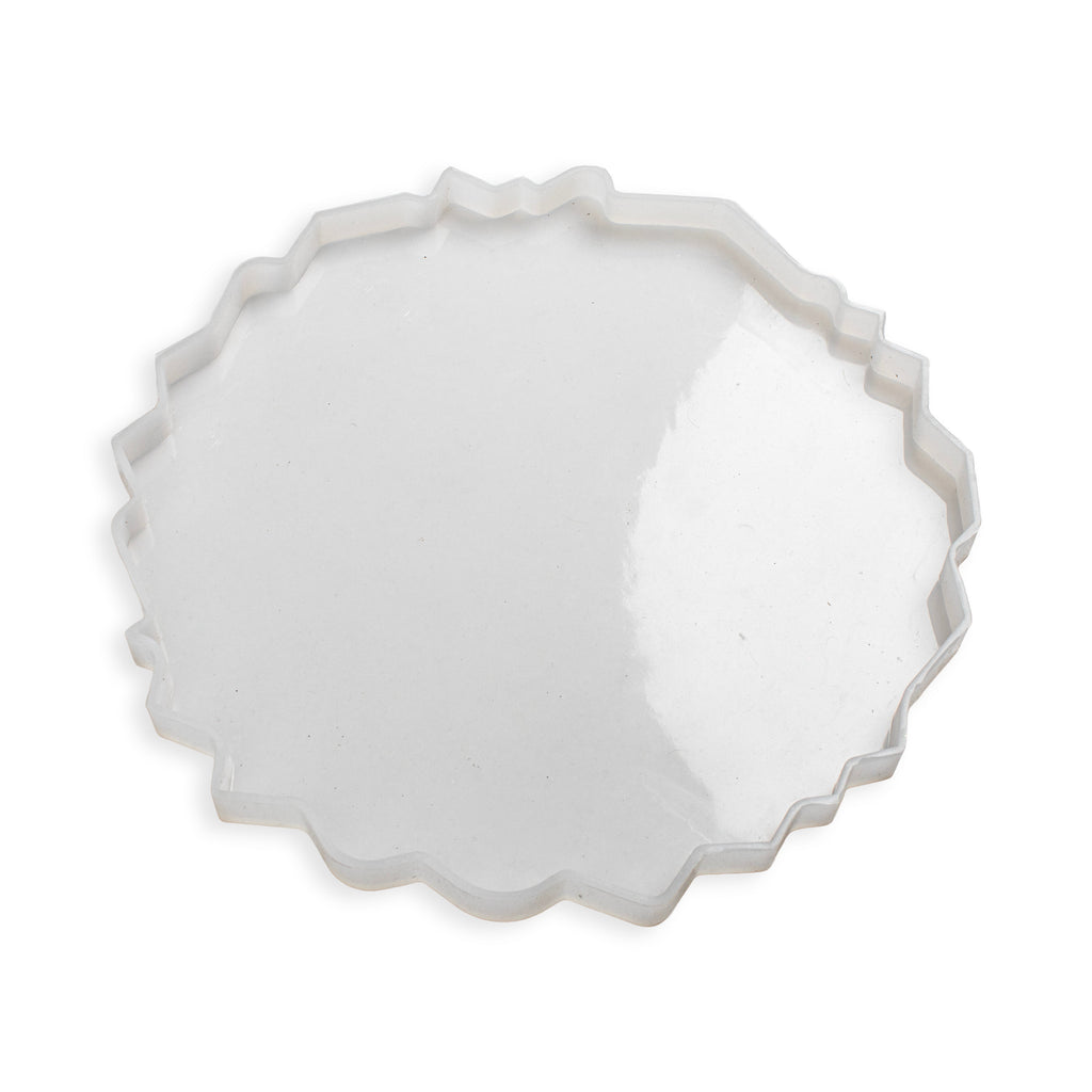 Silicone Mould Round Agate Tray 10Inch X D15mm 1pc