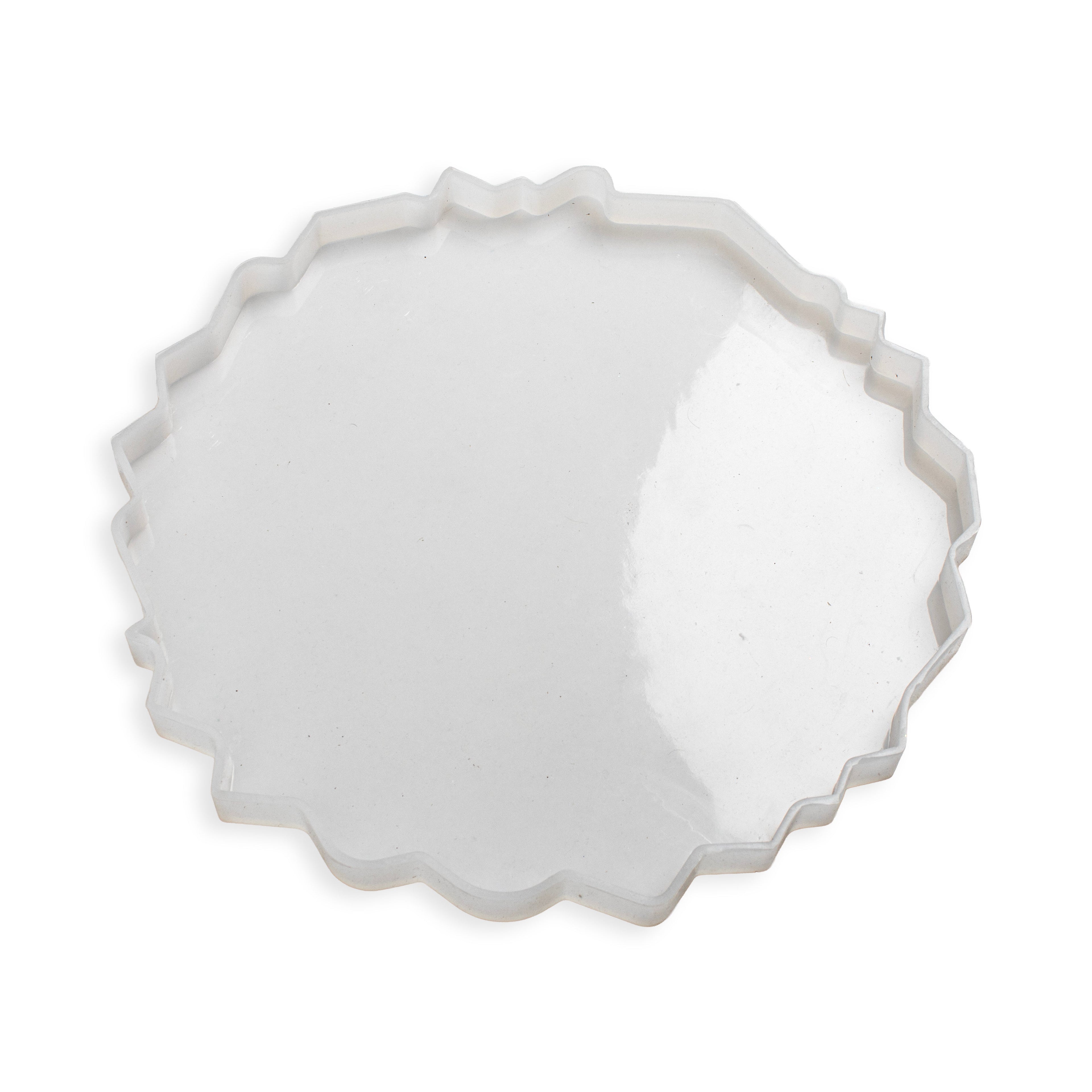 Silicone Mould Round Agate Tray 10Inch X D15mm 1pc