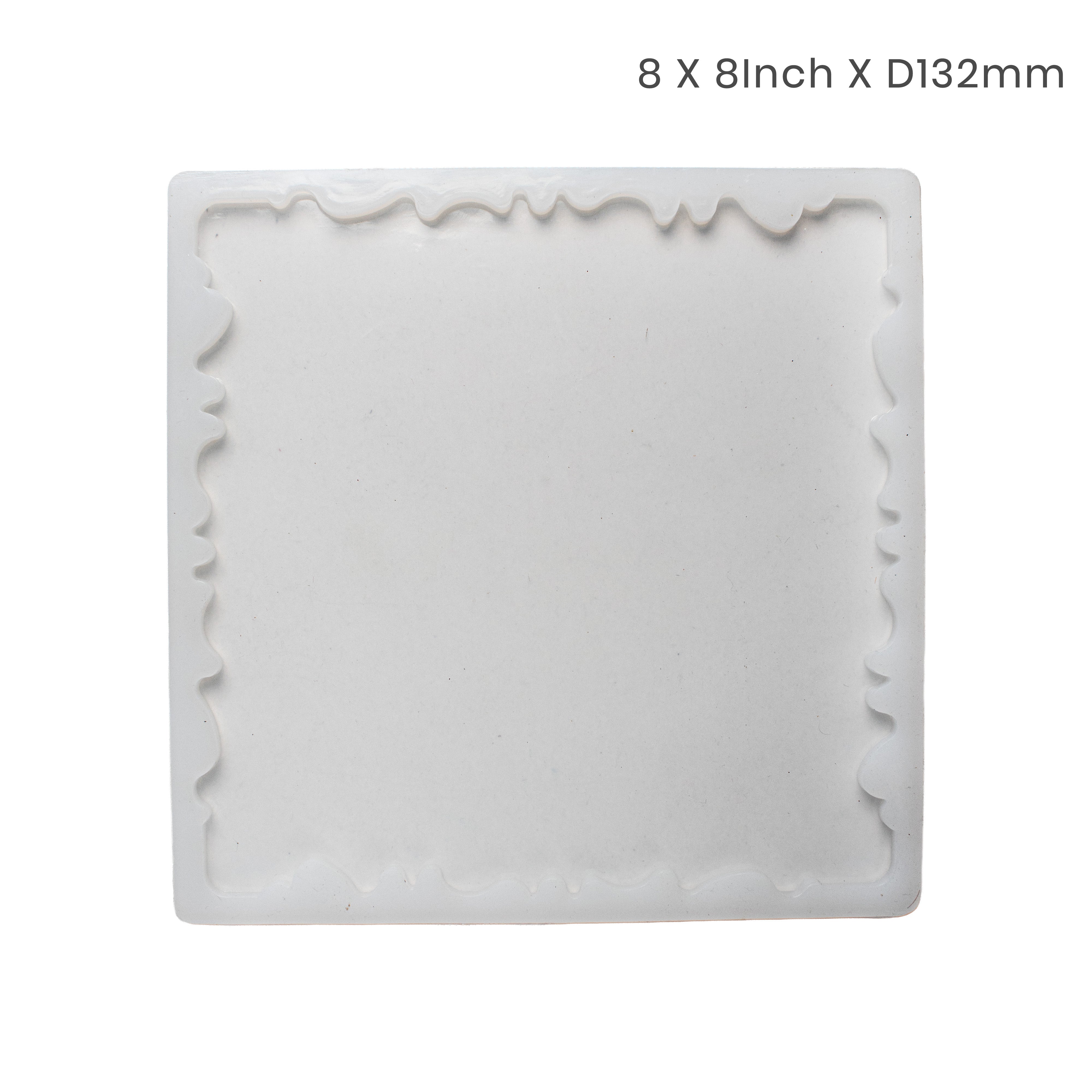 Silicone Mould Agate 8 X 8Inch X D132mm 1pc