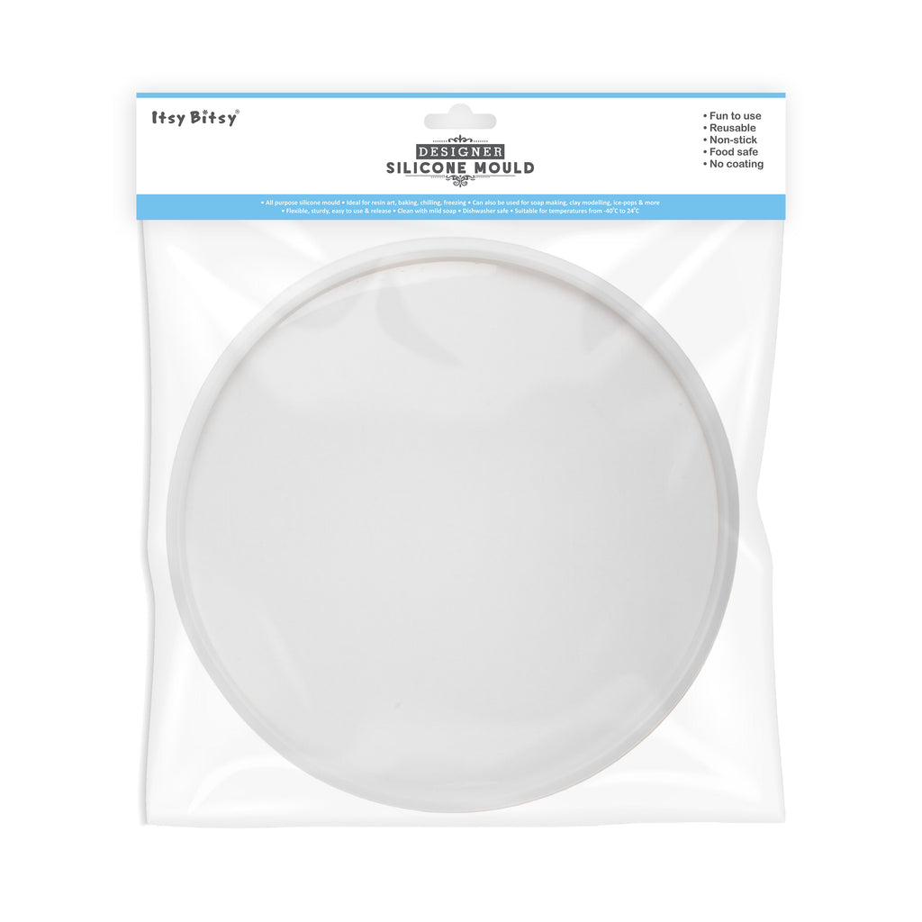 Silicone Mould Round Dia 10Inch X D10mm 1pc