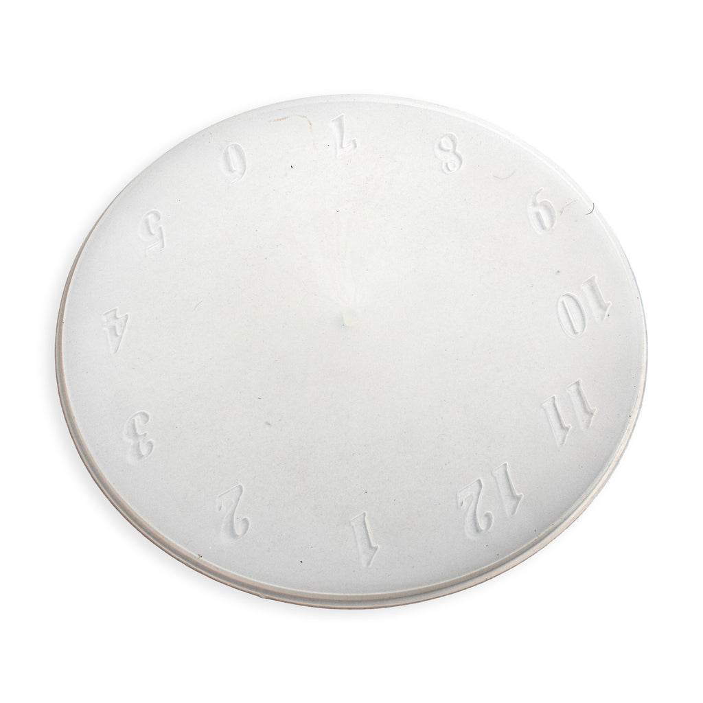 Silicone Mould Clock with Numbers 10Inch 1pc