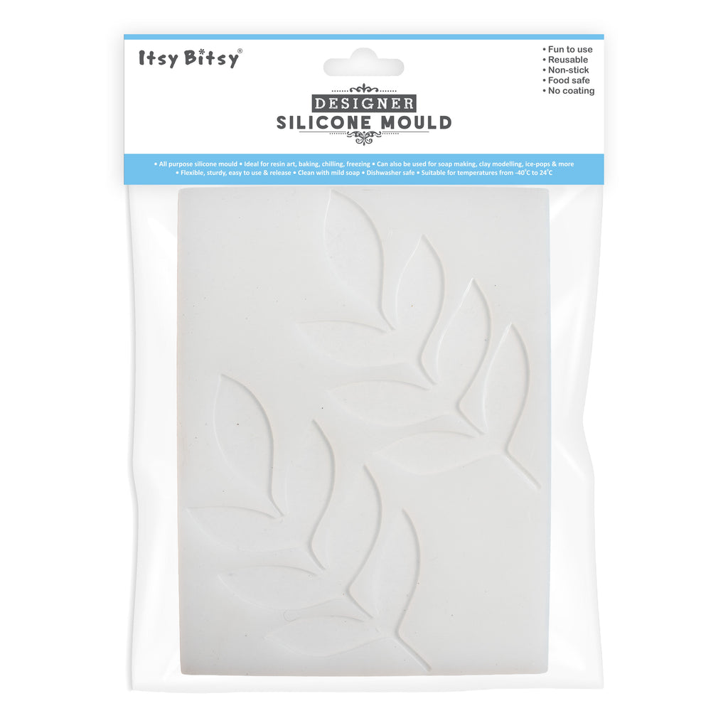 Silicone Mould Leaves 1pc
