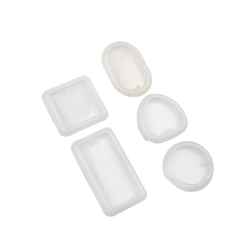 Silicone Mould Keychain and Jewellery 5pc Set