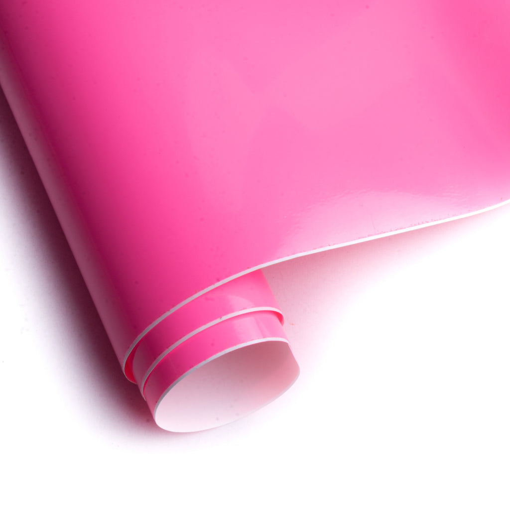 Vinyl Glossy Pink 12Inch X 2ft 1Roll