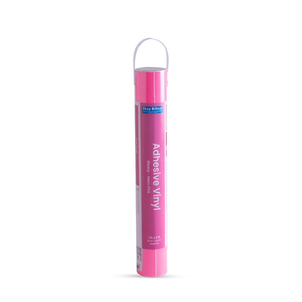 Vinyl Glossy Pink 12Inch X 2ft 1Roll