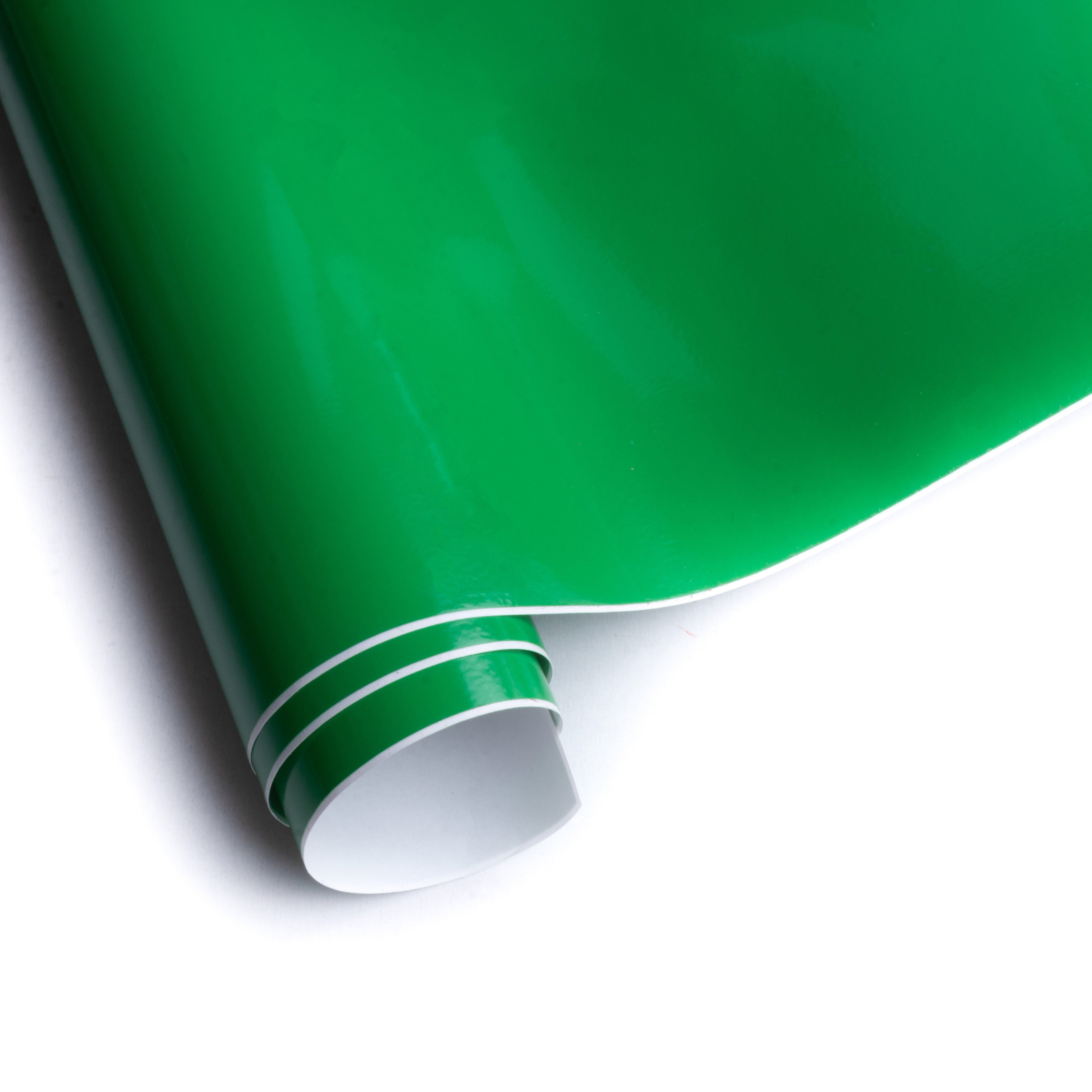 Vinyl Glossy Green 12Inch X 2ft 1Roll