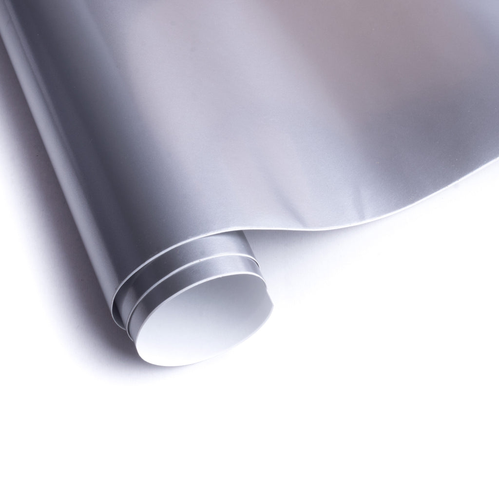 Vinyl Glossy Silver 12Inch X 2ft 1Roll