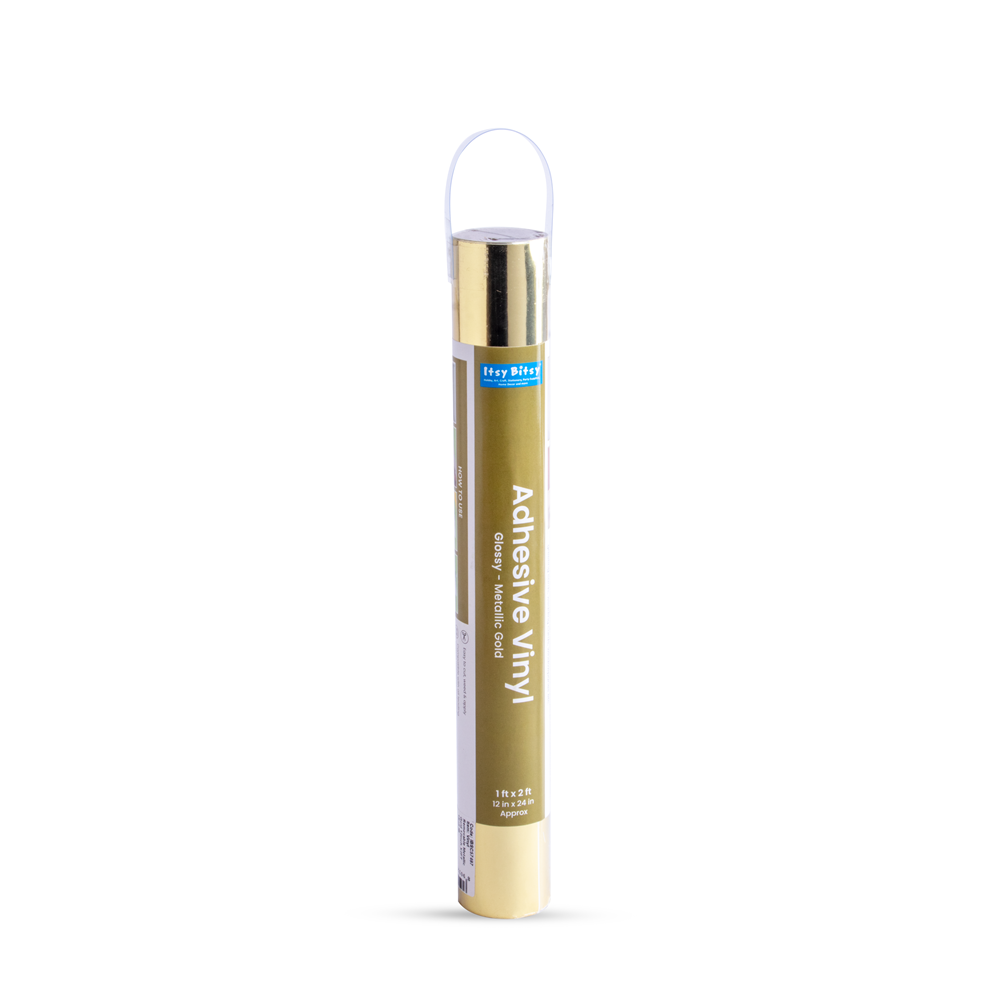 Vinyl Metallic Gold 12Inch X 2ft 1Roll