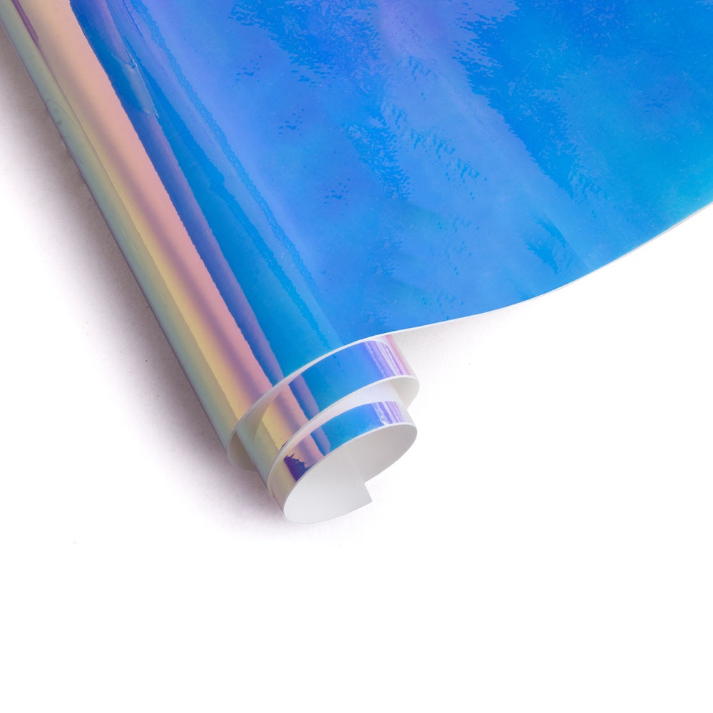 Vinyl Holographic Opal White 12Inch X 2ft 1Roll