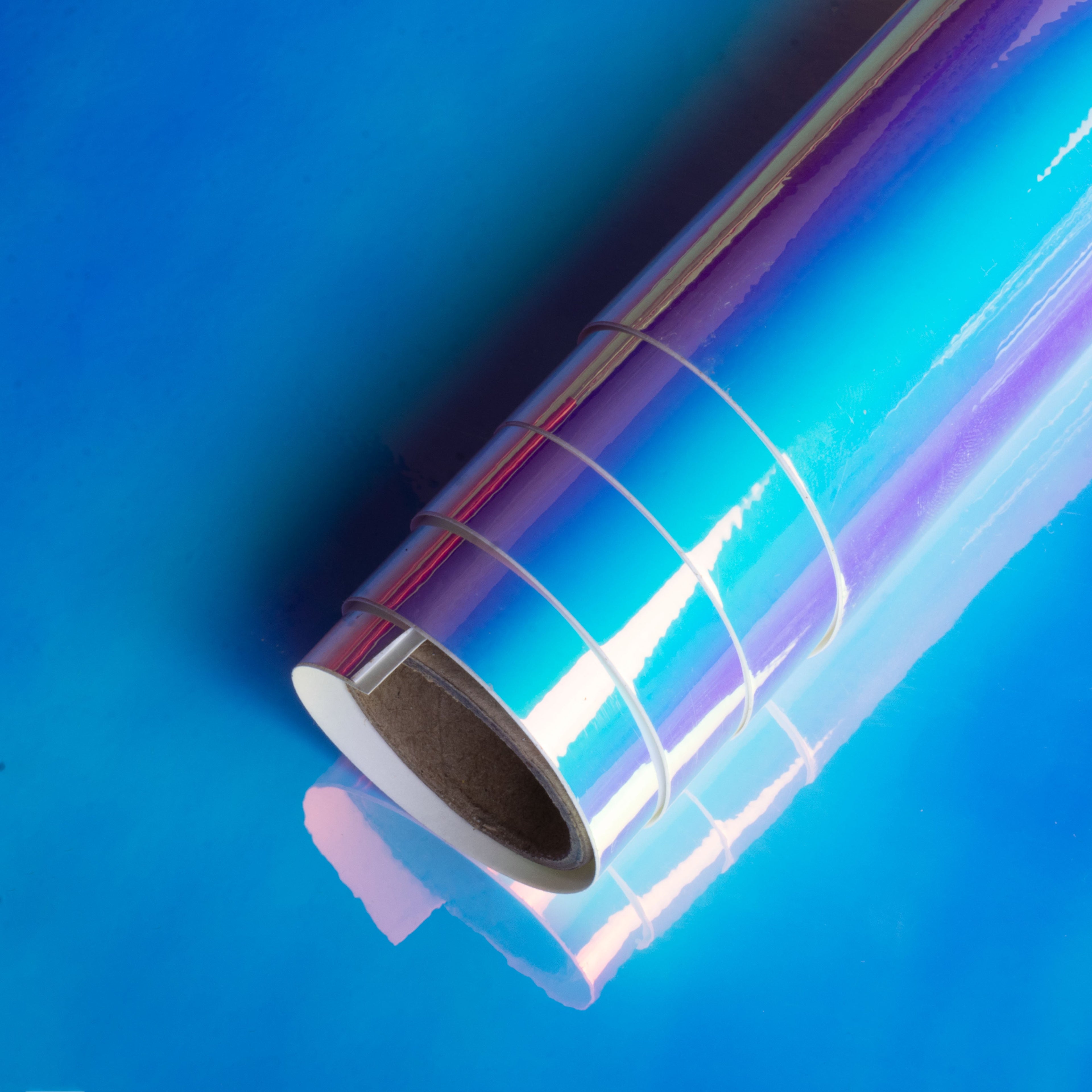 Vinyl Holographic Opal White 12Inch X 2ft 1Roll