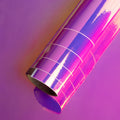 Vinyl Holographic Opal Pink 12Inch X 2ft 1Roll
