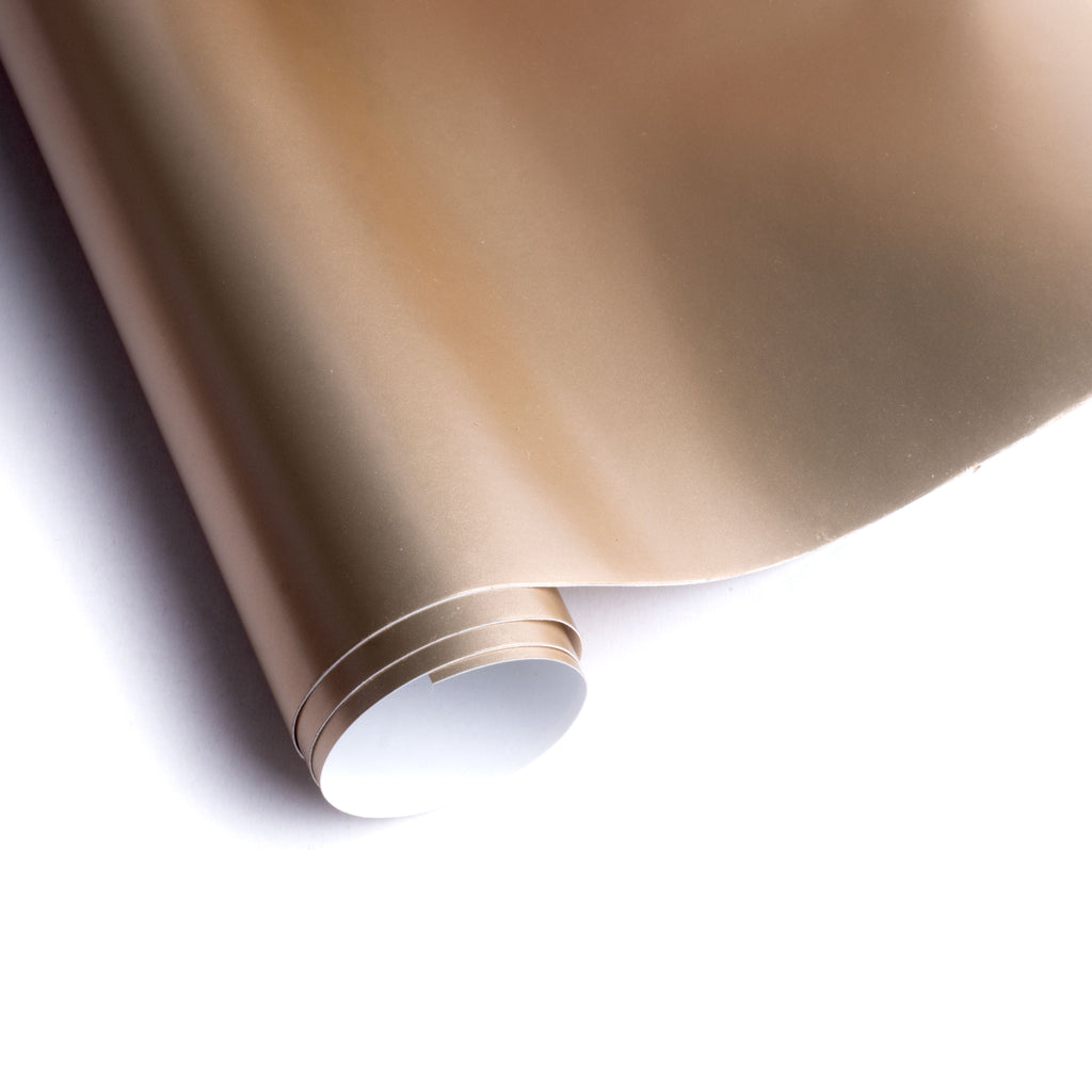 Vinyl Chrome Gold 12Inch X 2ft 1Roll