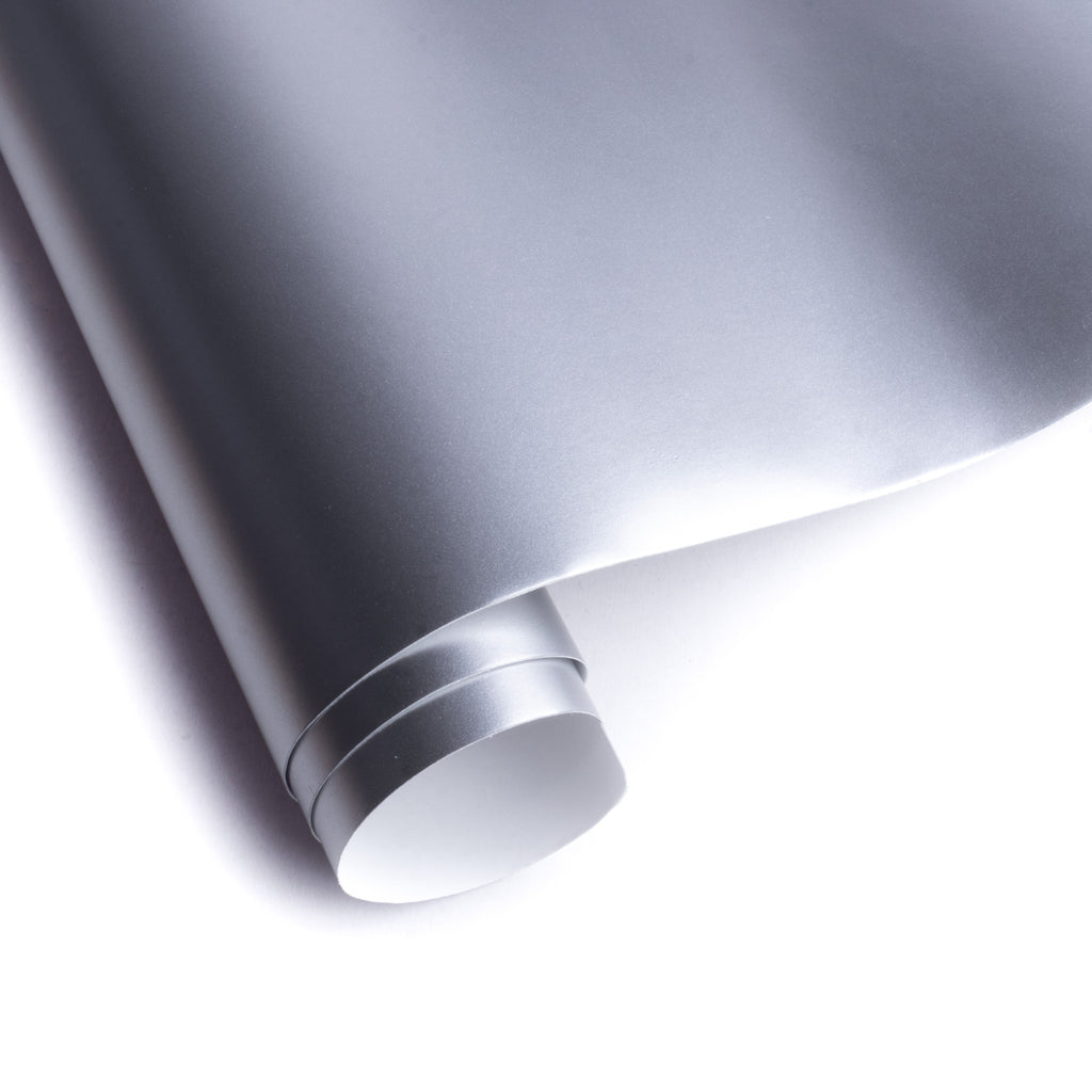Vinyl Chrome Silver 12Inch X 2ft 1Roll