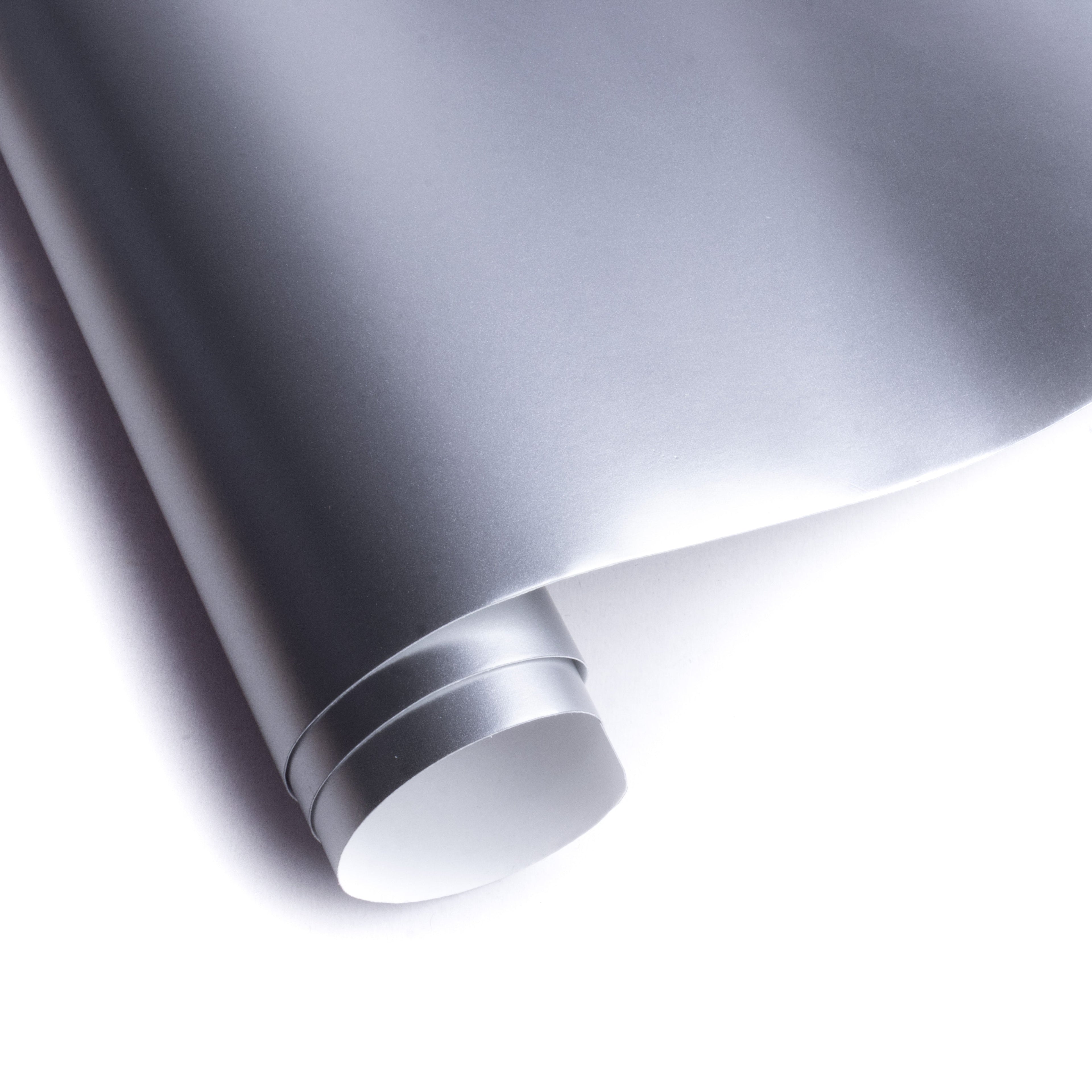 Vinyl Chrome Silver 12Inch X 2ft 1Roll