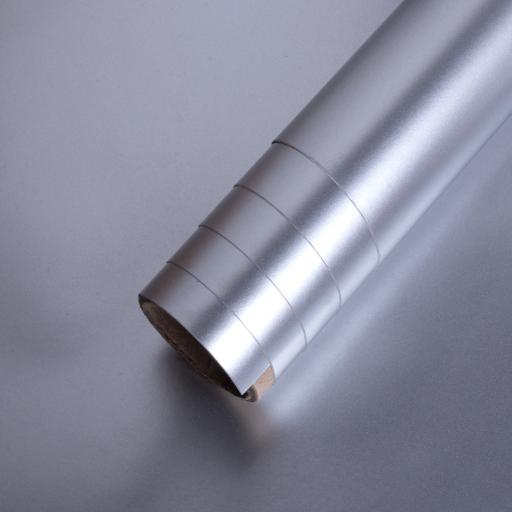 Vinyl Chrome Silver 12Inch X 2ft 1Roll
