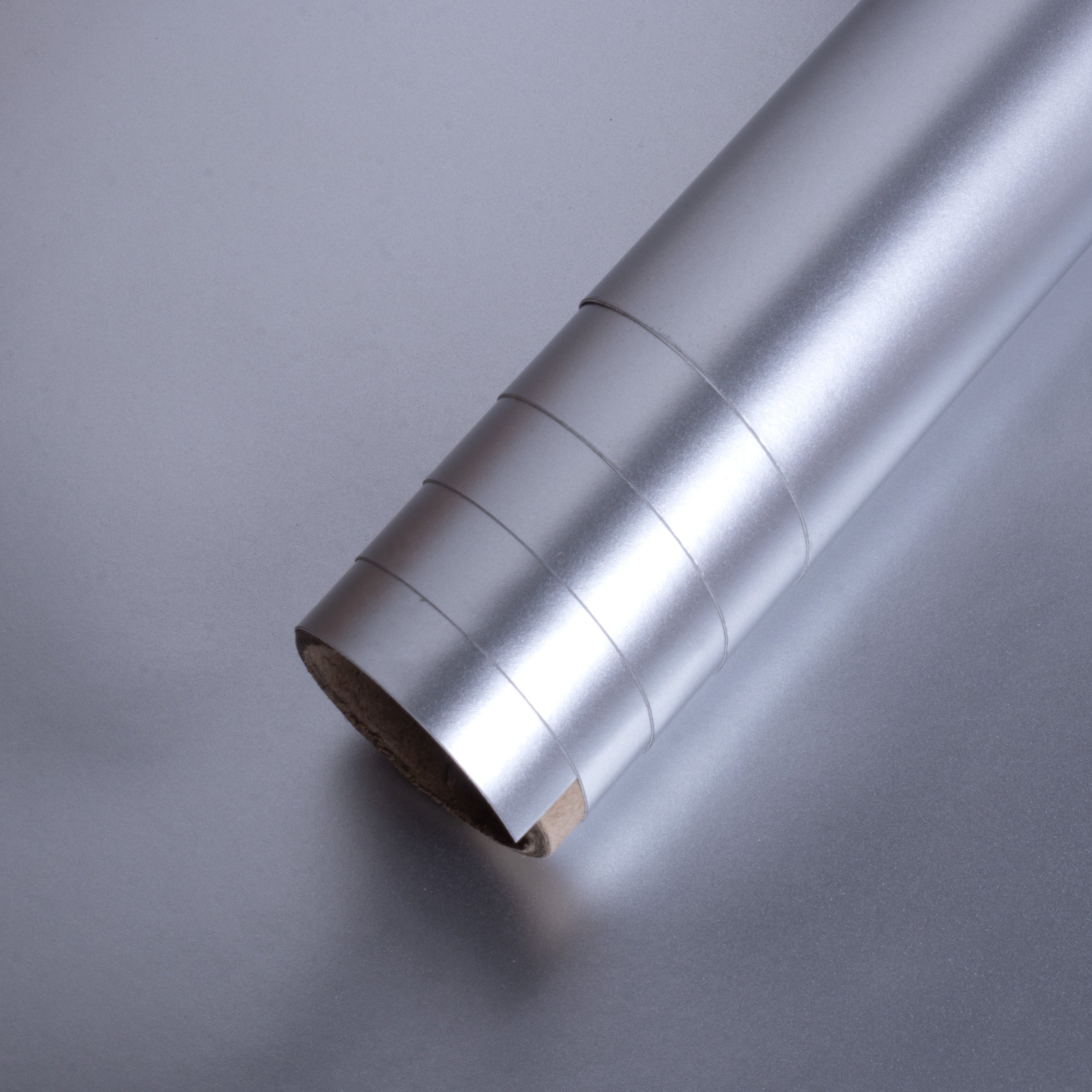 Vinyl Chrome Silver 12Inch X 2ft 1Roll