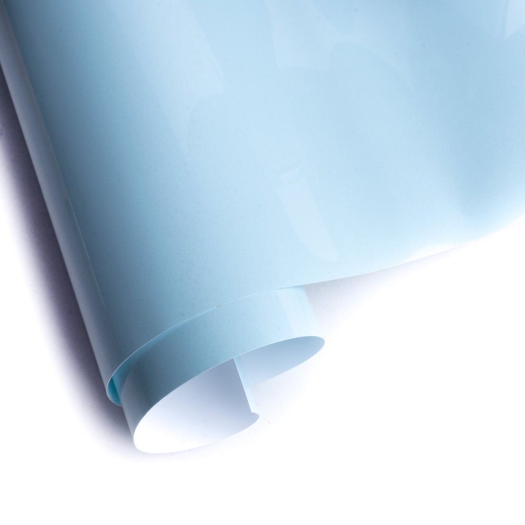 Vinyl Pearl Sparkle Light Blue 12Inch X 2ft 1Roll