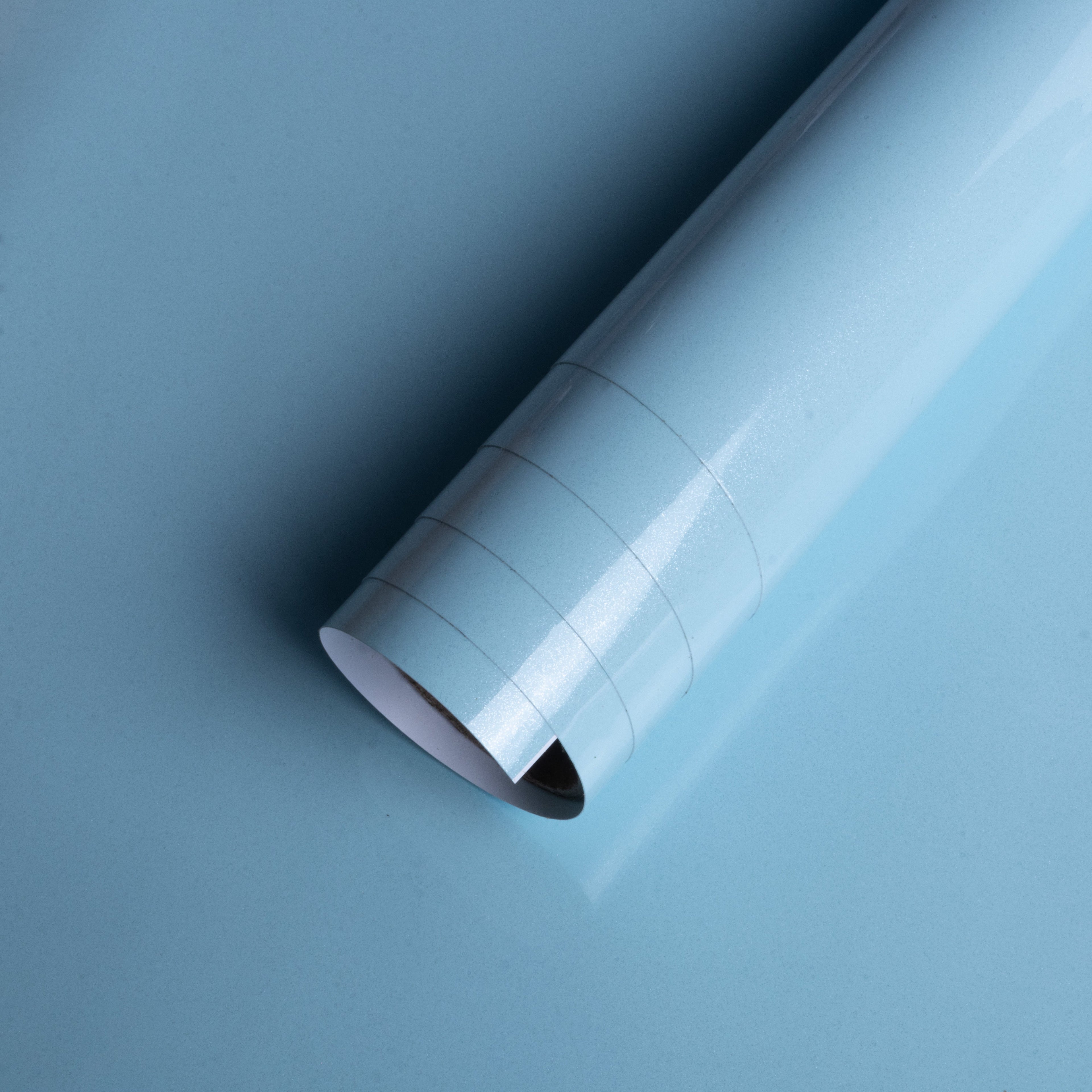 Vinyl Pearl Sparkle Light Blue 12Inch X 2ft 1Roll