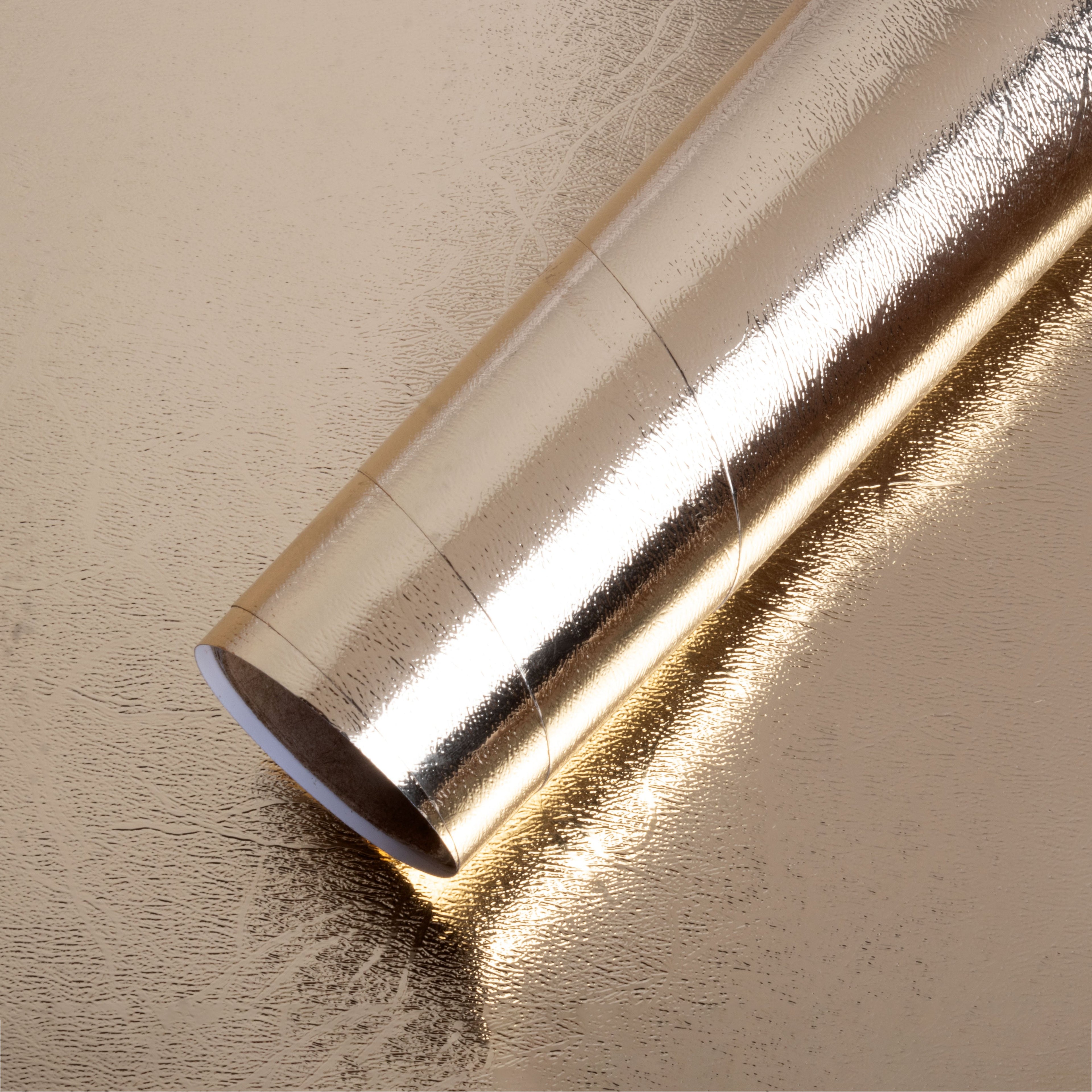 Vinyl Metallic Leather Champaign 12Inch X 2ft 1Roll