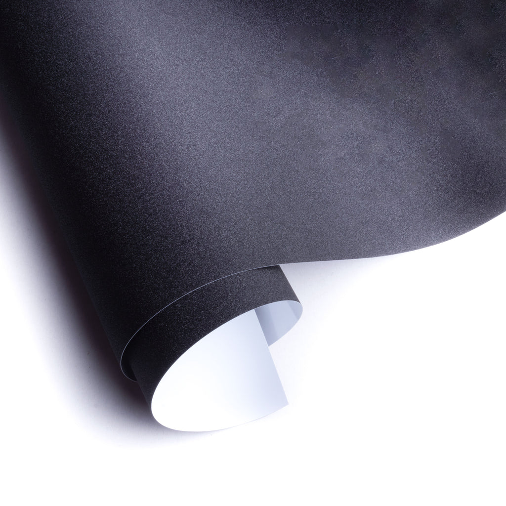 Vinyl Shimmer Black 12Inch X 2ft 1Roll