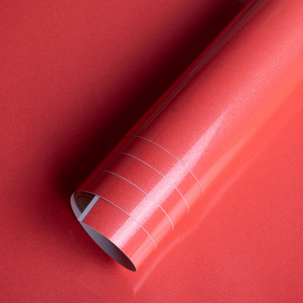 Vinyl Colour Changing Hot Watermelon Red To Pink 12Inch X 2ft 1Roll