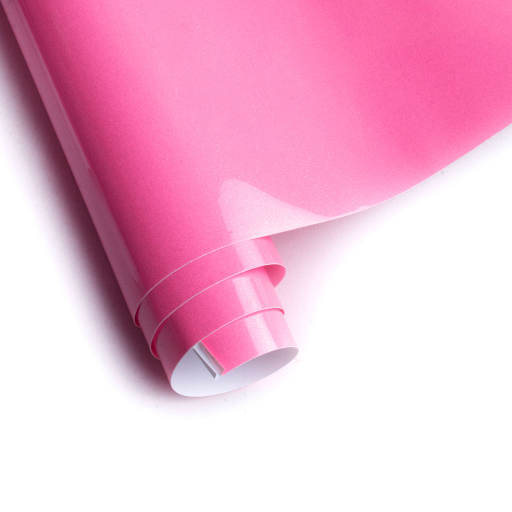 Colour Changing Adhesive Vinyl - Cold, Neon Pink To Red, Removable, 12 Inch X 2ft, 1 Roll
