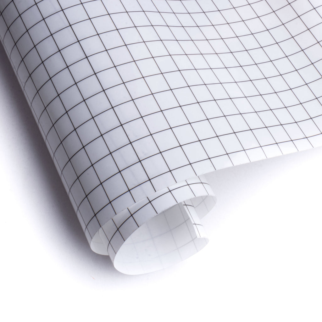 Transfer Film Strong Pet Black Grid 12Inch X 2ft 1 Roll