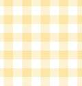 Printed Cardstock |  12 X 12inch |  Gingham Check Dusty Yellow | 250gsm | 1Sheet