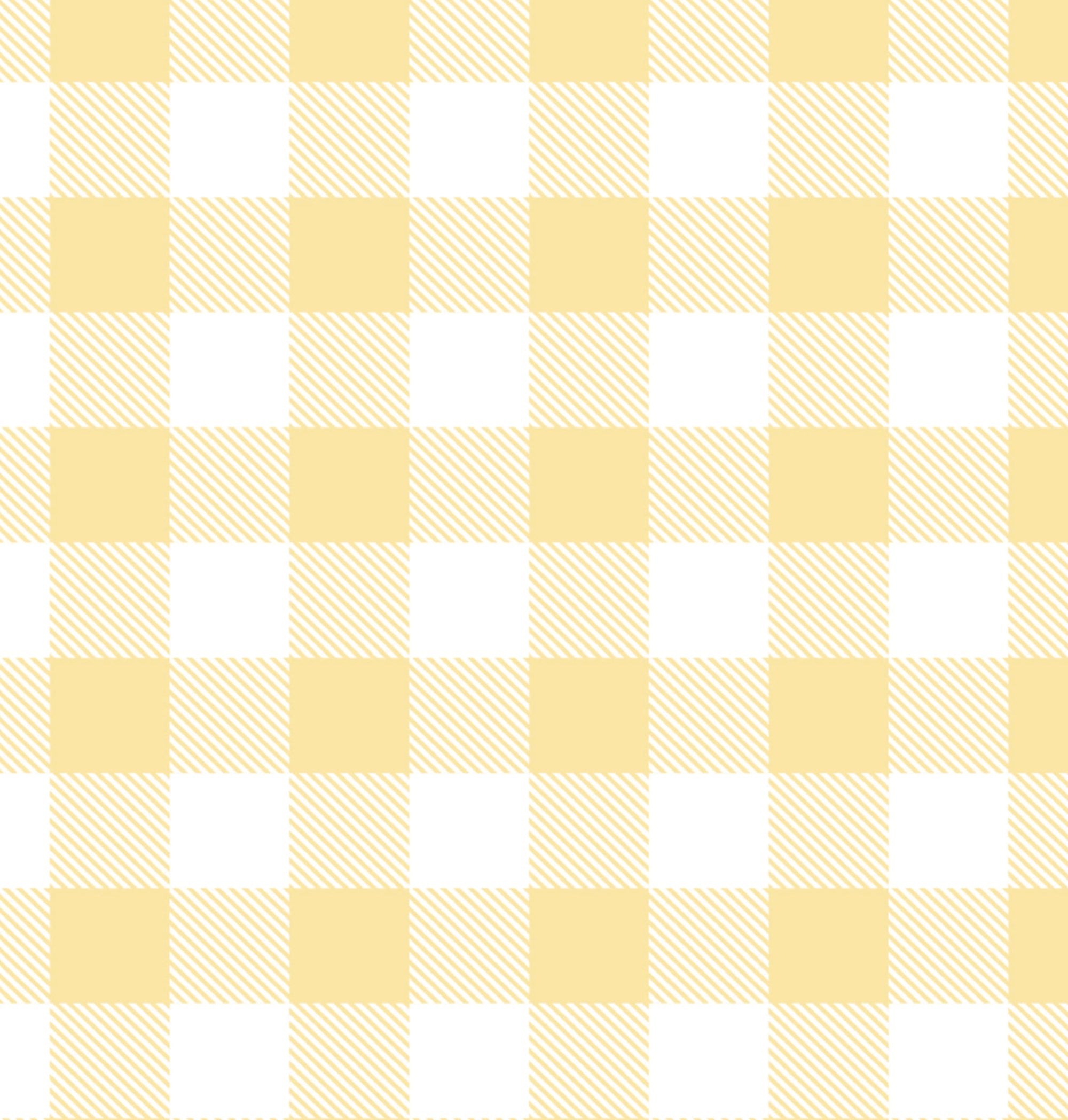 Printed Cardstock |  12 X 12inch |  Gingham Check Dusty Yellow | 250gsm | 1Sheet