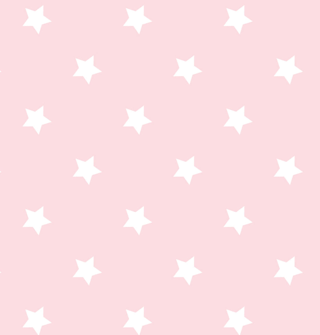 Printed Cardstock |  12 X 12inch |  Stars Light Pink | 250gsm | 1Sheet