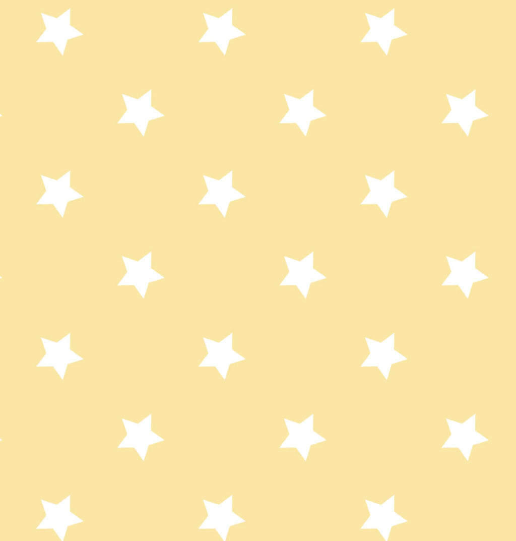 Printed Cardstock |  12 X 12inch |  Stars Dusty Yellow | 250gsm | 1Sheet