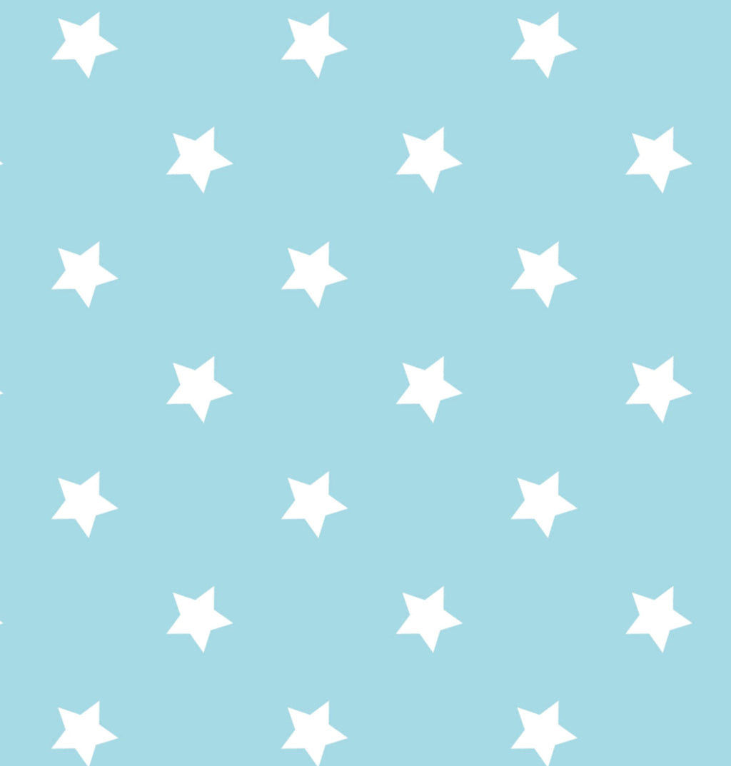 Printed Cardstock |  12 X 12inch |  Stars Light Blue | 250gsm | 1Sheet
