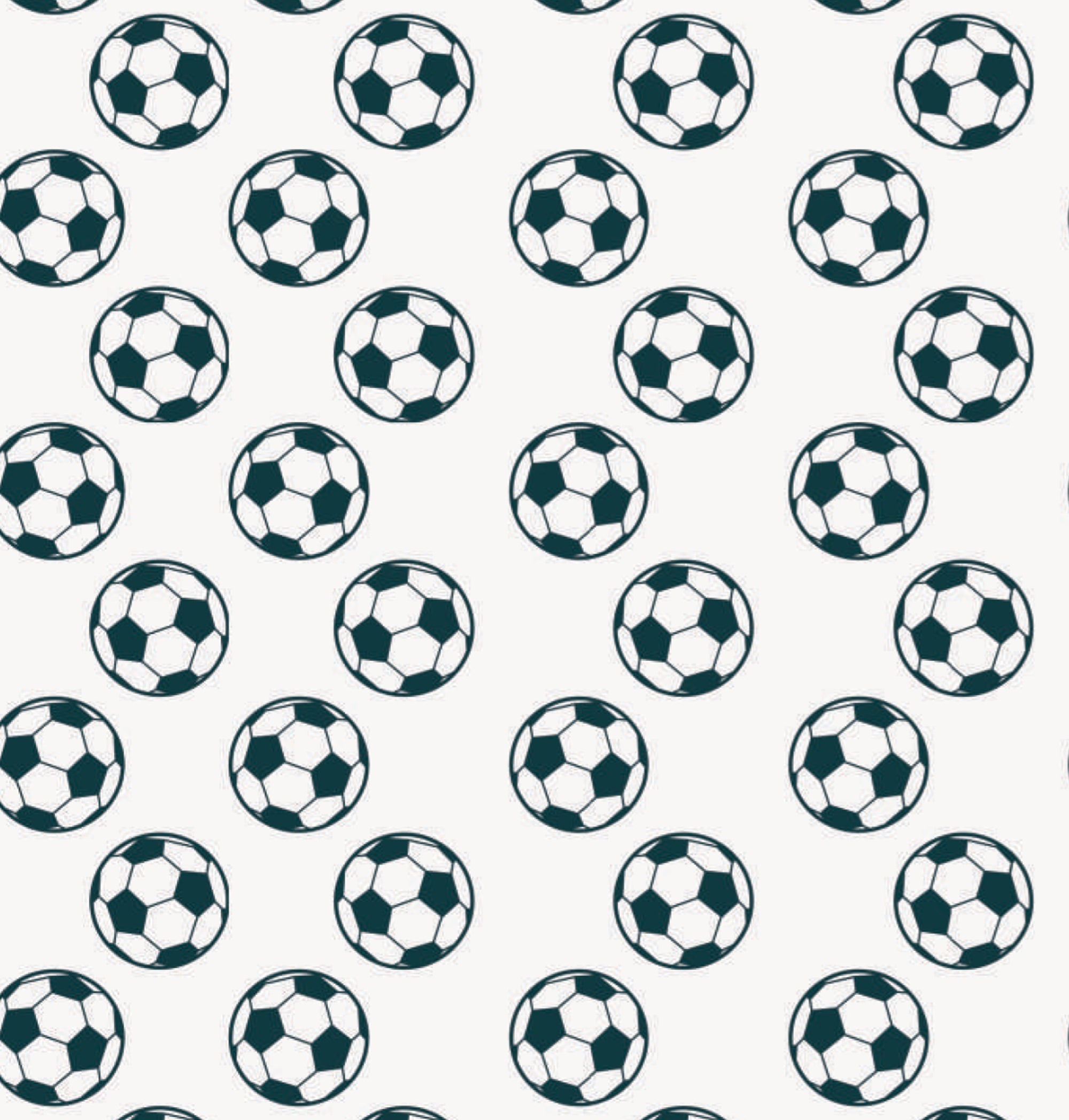 Printed Cardstock |  12 X 12inch |  Monochrome Football | 250gsm | 1Sheet