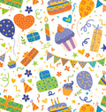 Printed Cardstock |  12 X 12inch |  Gifts and Balloons | 250gsm | 1Sheet