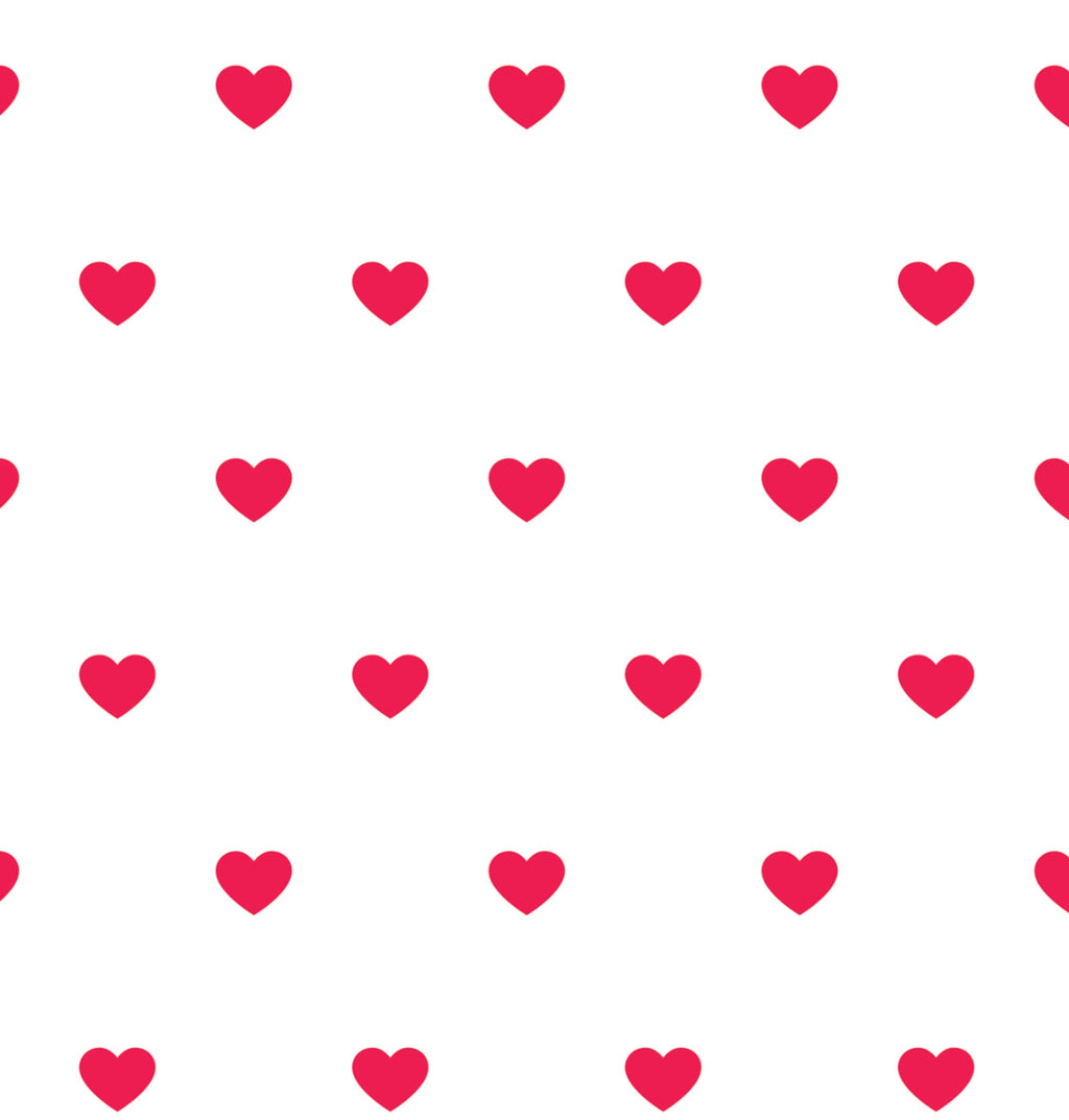 Printed Cardstock |  12 X 12inch |  Ruby Hearts | 250gsm | 1Sheet