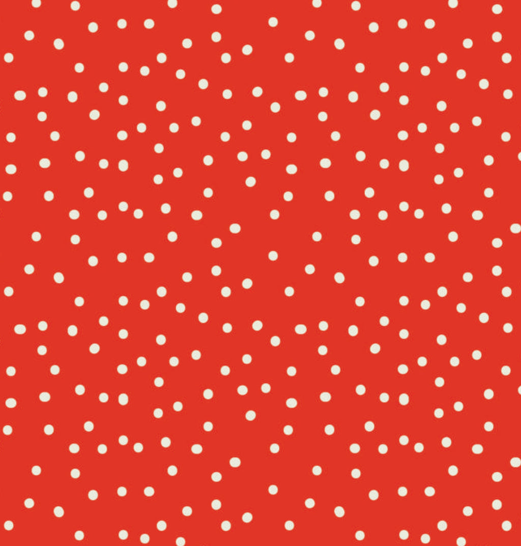 Printed Cardstock |  12 X 12inch |  Tiny Dots Red | 250gsm | 1Sheet
