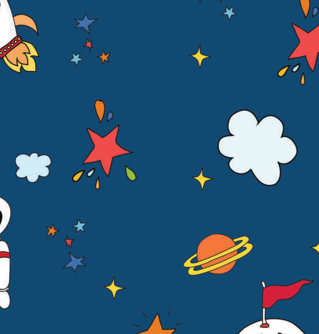 Printed Cardstock |  12 X 12inch |  Space Traveller | 250gsm | 1Sheet